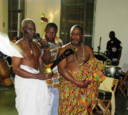 Kente Show Festival in Modena, Italy.