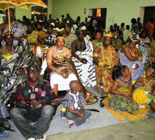 Kente Show Festival in Modena, Italy.