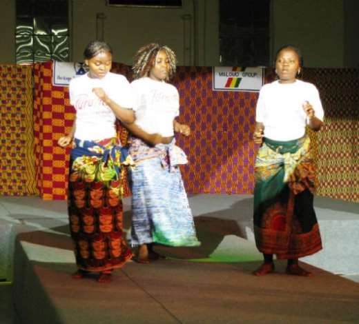 Kente Show Festival in Modena, Italy.