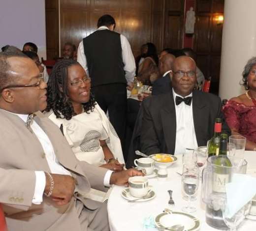 PH-4117- MR. AND MRS. AGBLOE WITH REPRESENTATIVES OF DANGBE BIIHII AKPE