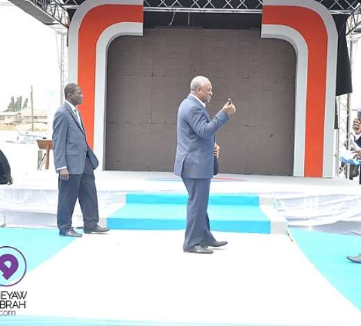 Mahama launches Rlgs Hope City Project in style