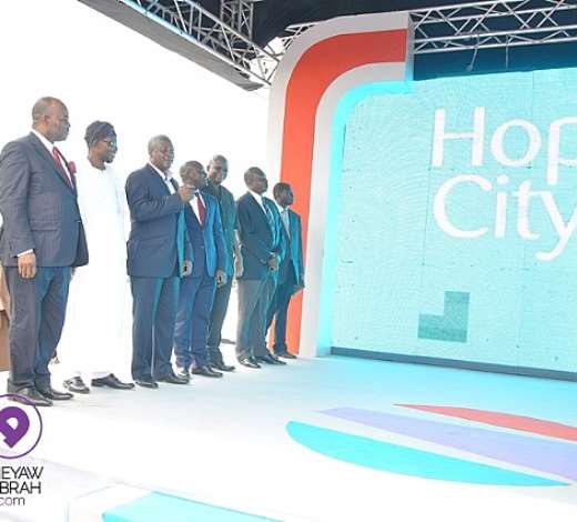 Mahama launches Rlgs Hope City Project in style