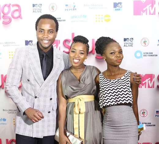 MTV SHUGA CASTS NICK MUTUMA, MOHAU MOKOATLE-CELE AND FAVOUR ABIGAIL ZOE