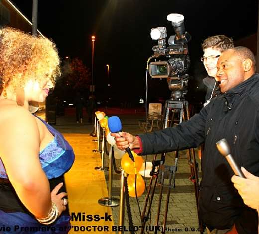 MISS-K ATTENDING DOCTOR BELLO MOVIE PREMIERE