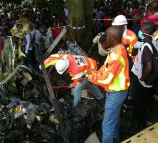 Plane Crash In Lagos, Agagus Casket Remains Intact