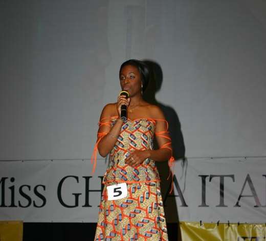 Miss Ghana Italy 2007