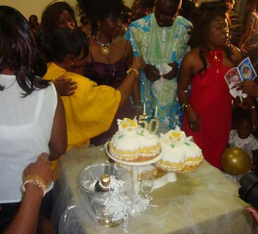 Mrs Akuses 50th birthday Party