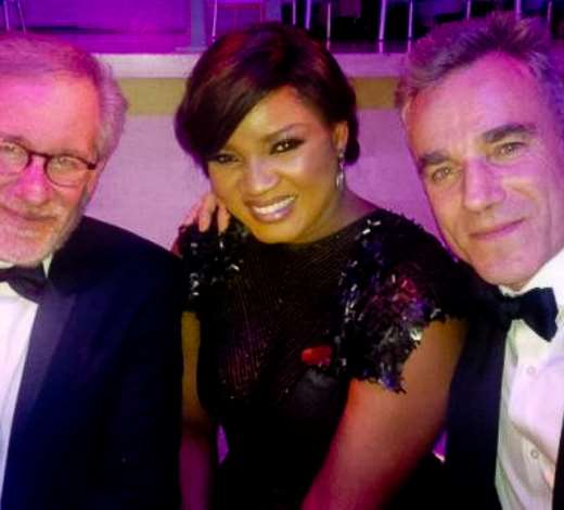 with director stephen spielberg and lincoln actor daniel daylewise  co  honorees