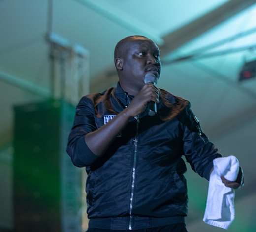 Comedian Bovi, Salvador, Basket Mouth Light Up Glo Lafftafest In Accra