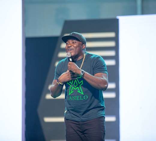 Comedian Bovi, Salvador, Basket Mouth Light Up Glo Lafftafest In Accra