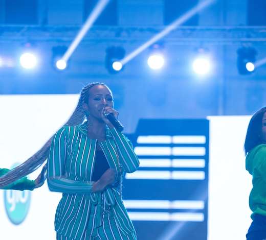 Comedian Bovi, Salvador, Basket Mouth Light Up Glo Lafftafest In Accra
