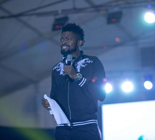 Comedian Bovi, Salvador, Basket Mouth Light Up Glo Lafftafest In Accra