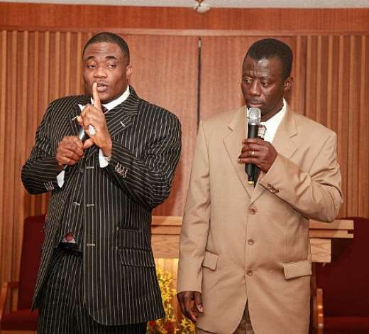 DR. ADONTENG BOATENG DOING WHAT HE KNOWS BEST.