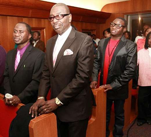 SOME OF THE CONGREGATION. (2)