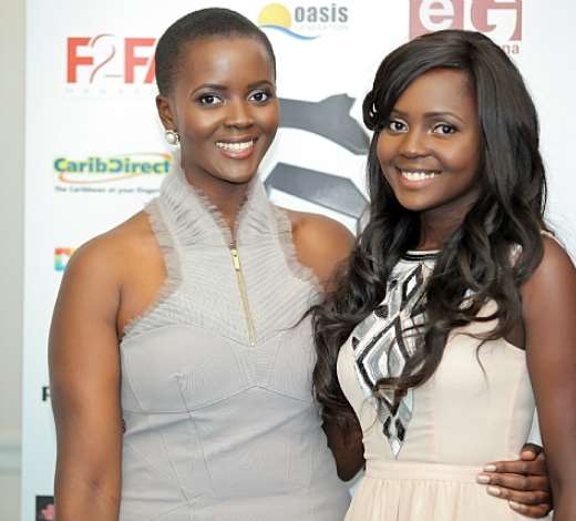 GUBA NOMINEE PLUS SIZE MODEL PHILOMENA KWAO AND LITTLE SISTER CHRISTIANA