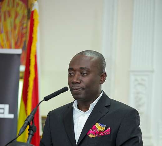 GUBAS GEORGE AMEYAW READING OUT THE 2012 NOMINEES