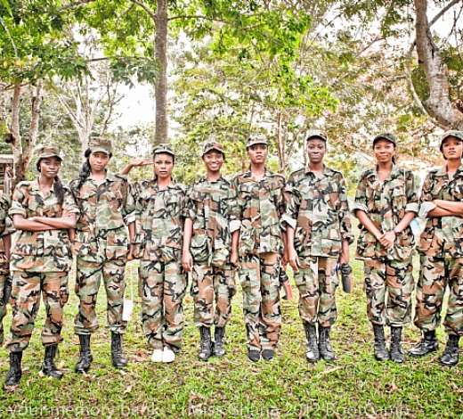 Miss Ghana finalists hit the jungle