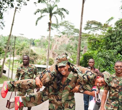 Miss Ghana finalists hit the jungle