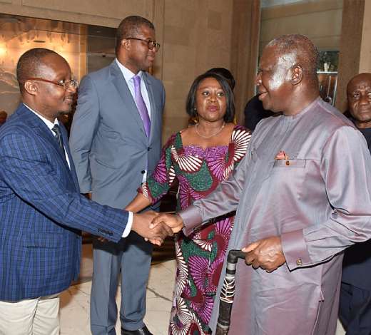 Otumfuo Osei Tutu II arrives in New York to deliver a keynote address