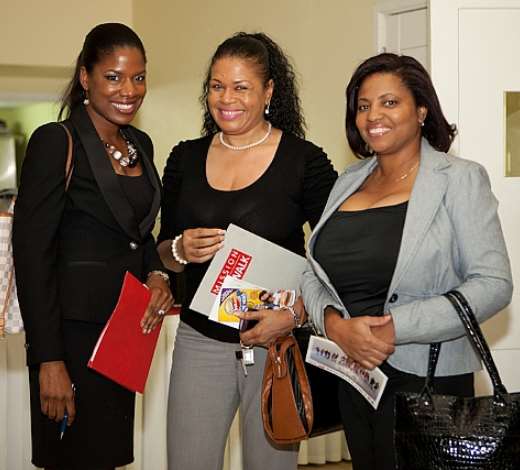 Keneea Linton George, Veronica Smith - Kool 97 FM, Andreen Bennett €“ Softsheen Carson.