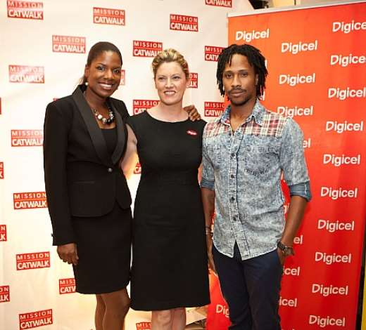 Keneea Linton-George, Aileen Corrigan - Digicel, Mykal Cushnie €“director