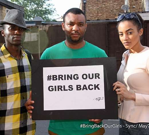 #BRING BACK OUR GIRLS CAMPAIGN - UK Artists and Celebrities lend their