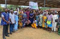 Ten communities in Abuakwa South complete Cohort 2 of Oman yie die