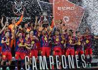 Barcelona beat Real Madrid to retain Spanish Super Cup