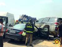 How accident involving Samira Bawumia occurred at Ohene-Nkwanta