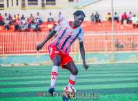 John Paintsil FC striker Ayornor Michael Emerges as a Prolific Goal Scorer in GARFA Division Two League