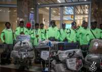 Black Galaxies arrive in South Africa ahead of Bafana Bafana friendly game on Tuesday