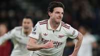 PL: Declan Rice scores twice as Arsenal beat Bournemouth