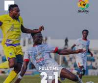 2025/26 GPL Matchday 21 Wrap Up: Nations FC end Medeama's unbeaten run as Asante Kotoko humbled by Heart of Lions