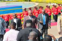 Mahama attends Akufo-Addo's penultimate SONA