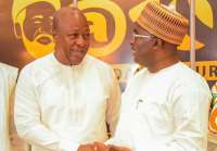 You can’t run away from your mess, accept responsibility – Mahama chides Bawumia