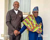 Dr. Matthew Opoku Prempeh celebrates Obasanjo at 89