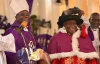 Akufo-Addo installed as Lay Canon in Koforidua Anglican Diocese