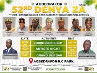 Agbedrafor to celebrate 52nd ‘Denya Za’ in April 2026