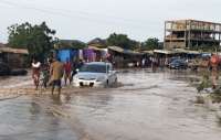 Parts of Accra flooded as Sunday rains cause havoc