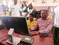 Kwadaso MP Prof. Kingsley Nyarko delivers ICT lifeline to schools after decades of digital neglect