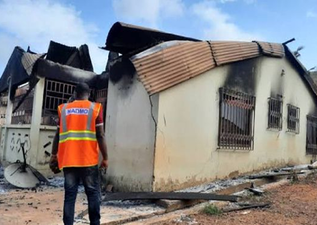 Man arrested for allegedly setting wife’s house ablaze in Kumasi