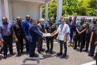 Lebanese Ambassador and Philanthropist donate vehicles, equipment to Ghana Police Service