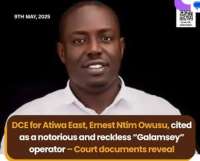 High Court Bans Atiwa East DCE Ernest Ntim Over Alleged Galamsey Activities
