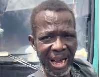 “It was hunger that made me do it” — Elderly man caught attempting to steal passenger’s luggage at Aflao border