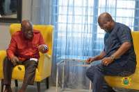 Akufo-Addo visits Mahama at Kwahu Easter