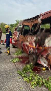 Another fatal Kintampo–Tamale highway crash leaves 4 dead, 14 injured