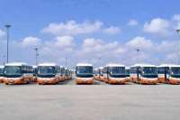 Government receives first batch of 300 buses to ease transport challenges