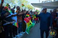 Mahama arrives in Lyon for One Health Summit