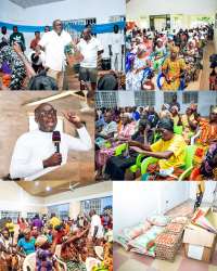 Abuakwa South MP delivers hope through health and community outreach during Easter festivities