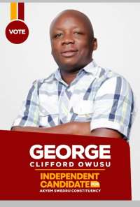 Entertainment Journalist George Clifford Owusu to contest Akyem Swedru Parliamentary Seat